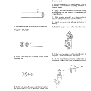 Clark NP300-20, NP300-30, NP300-40 Narrow Aisle Reach Truck Service Repair Manual - Image 5