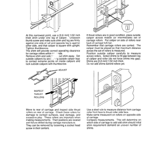 Clark NS300-30, NS300-40 Narrow Aisle Reach Truck Service Repair Manual - Image 5