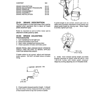 Clark NS300-30, NS300-40 Narrow Aisle Reach Truck Service Repair Manual - Image 4