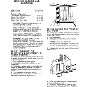 Clark OP7 Order Picker Service Repair Manual - Image 5