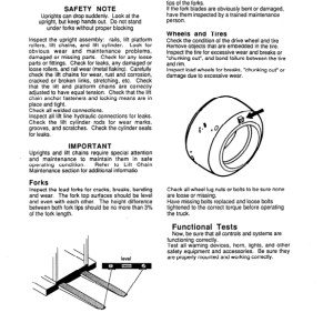 Clark OP7 Order Picker Service Repair Manual - Image 3