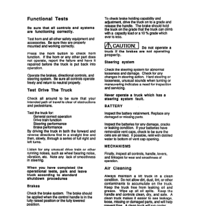 Clark WP40 Pallet Jack Service Repair Manual - Image 3