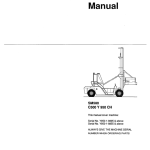 Clark C500 Y 950 CH Container Handler Truck Service Repair Manual - Image 1