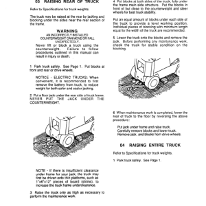 Clark ECS17, ECS20, ECS22, ECS25, ECS27, ECS30 Forklift Service Repair Manual - Image 6