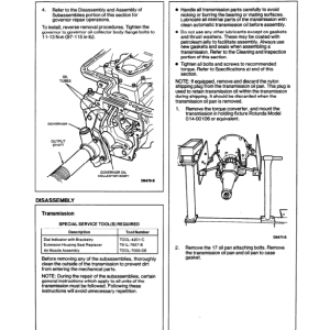 Clark DT30E, DT50E, DT60E Tow Tractor Service Repair Manual - Image 5