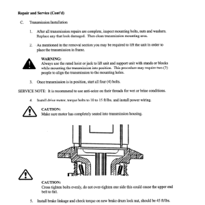 Clark PWC 30 Pallet Truck, PWT 7 Tow Tractor Service Repair Manual - Image 4