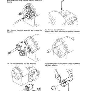 Clark GCS12, GCS15, GCS17S Forklift Service Repair Manual - Image 5