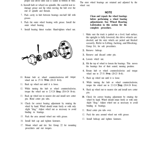 Clark EC90, EC120 Forklift Service Repair Manual - Image 4