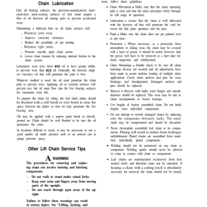 Clark EC90, EC120 Forklift Service Repair Manual - Image 5