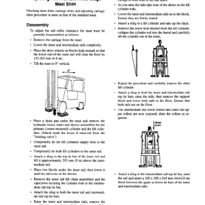 Clark CMP50, CMP60, CMP70 Forklift Service Repair Manual - Image 5