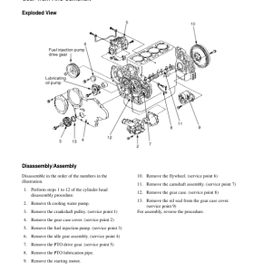 Clark C15L, C18L, C30L, C33L, C35L Forklift Service Repair Manual (4G64 LPG Engine) - Image 4