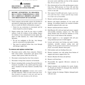 Clark ECG20, EPG20, ECG25, EPG25, ECG30, EPG30, ECG32 Forklift Service Repair Manual - Image 3