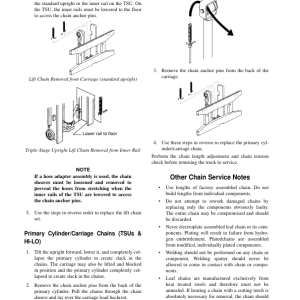 Clark ECG20X, ECG25X, ECG30X Forklift Service Repair Manual - Image 5