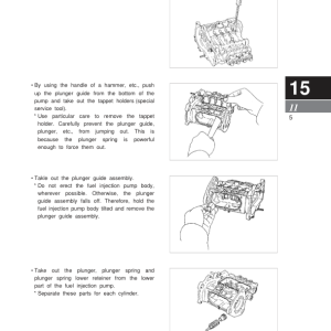 Clark SF15SLC, SF18SLC, SF20SLC Forklift Service Repair Manual - Image 3