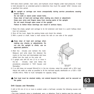 Clark CMP20S, CMP20SD, CMP20SL, CMP20SG Forklift Service Repair Manual - Image 5