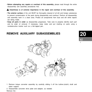 Clark CMP20L, CMP20D, CMP20G, CMP25L, CMP25D, CMP25G, CMP30L, CMP30D, CMP30G Forklift Service Manual - Image 5