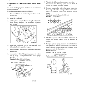 Clark C15D, C18D, C30D, C33D , C35D Forklift Service Repair Manual (4TNV94L & 4TNE94-SFW Diesel) - Image 4