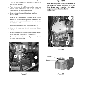 Clark C15G, C18G, C30G, C33G , C35G Forklift Service Repair Manual (4G63 GAS Engine) - Image 6