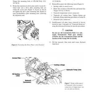 Clark C15D, C18D, C30D, C33D , C35D Forklift Service Repair Manual (4TNV94L & 4TNE94-SFW Diesel) - Image 6