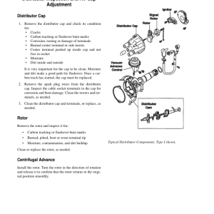 Clark C15L, C18L, C30L, C33L, C35L Forklift Service Repair Manual (4G64 LPG Engine) - Image 6