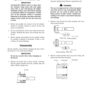 Clark C15D, C18D, C30D, C33D , C35D Forklift Service Repair Manual (4TNV94L & 4TNE94-SFW Diesel) - Image 7