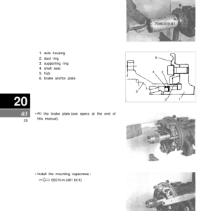 Clark SF50D, SF60D, SF70D, SF75SD Forklift Service Repair Manual - Image 4