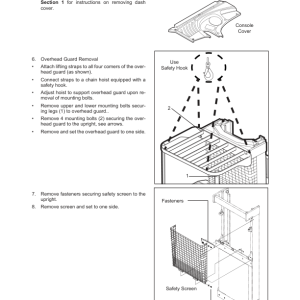 Clark NPX15D, NPX17, NPX20, NPX22 Lift Truck Service Repair Manual - Image 4