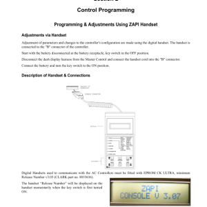 Clark PWXE30, HWXE30, PWXE40, HWXE40 Pallet Truck Service Repair Manual - Image 3