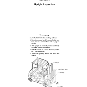 Clark GEX20, GEX25, GEX30S, GEX30, GEX32 Forklift Service Repair Manual - Image 4