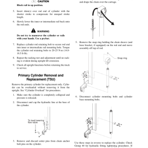 Clark CRX10, CRX13, CRX14, CRX15, CRX18, CRX20, CRX25 Lift Truck Service Repair Manual - Image 4