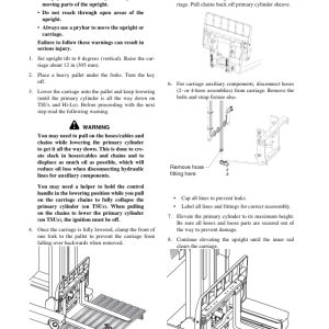 Clark CRX10, CRX13, CRX14, CRX15, CRX18, CRX20, CRX25 Lift Truck Service Repair Manual - Image 5