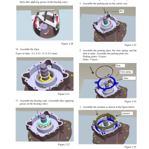 Clark GTS20L, GTS25L, GTS30L, GTS33L Forklift Service Repair Manual (HMC THETA 2.4  Engine) - Image 6