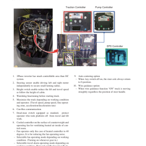 Clark OSX15 Forklift Service Repair Manual - Image 3