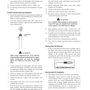 Clark OSX15 Forklift Service Repair Manual - Image 4