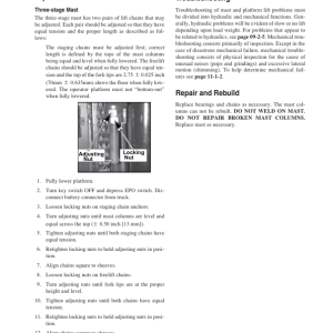 Clark OSX15 Forklift Service Repair Manual - Image 5