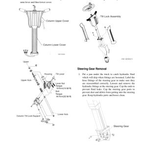 Clark GEX40, GEX45, GEX50 Forklift Service Repair Manual - Image 3