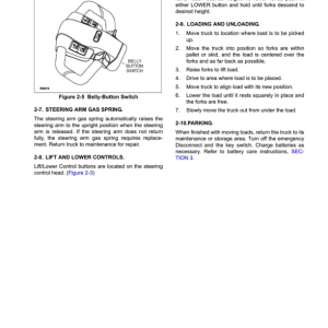 Clark WP30 Pallet Jack Service Repair Manual - Image 3