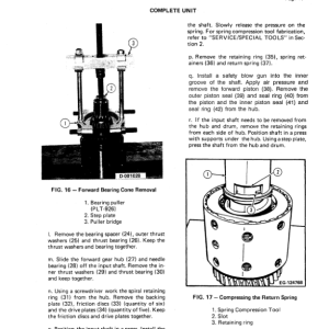 Komatsu Dresser TD7G, TD8G, 100G, 125G Dozer Service Repair Manual - Image 3