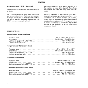 Komatsu Dresser TD7G, TD8G, 100G, 125G Dozer Service Repair Manual - Image 4