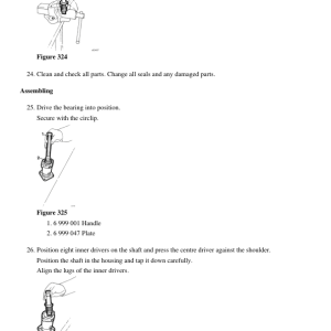 Volvo A20 6x4 BM Articulated Dump Truck Repair Service Manual - Image 3