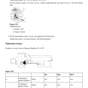 Volvo A25 6x4 BM Articulated Dump Truck Repair Service Manual - Image 3