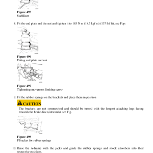 Volvo A25 6x4 BM Articulated Dump Truck Repair Service Manual - Image 5