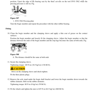 Volvo A25B 4x4 BM Articulated Dump Truck Repair Service Manual - Image 3