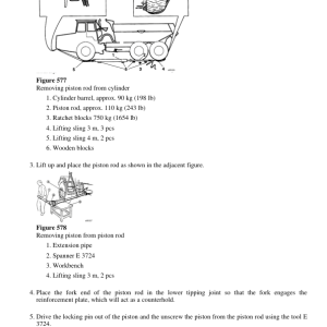 Volvo A25B 4x4 BM Articulated Dump Truck Repair Service Manual - Image 4