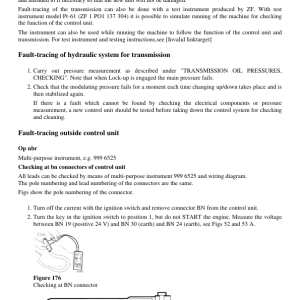 Volvo A25B BM Articulated Dump Truck Repair Service Manual - Image 3