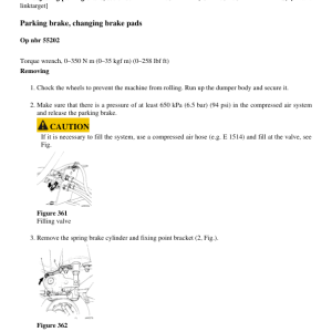 Volvo A25B BM Articulated Dump Truck Repair Service Manual - Image 5