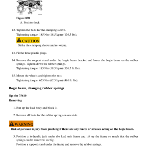 Volvo A25C 4x4 BM Articulated Dump Truck Repair Service Manual - Image 5