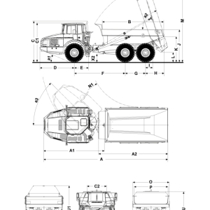 Volvo A35E FS Articulated Dump Truck Repair Service Manual - Image 5