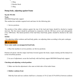 Volvo A40E Articulated Dump Truck Repair Service Manual - Image 4