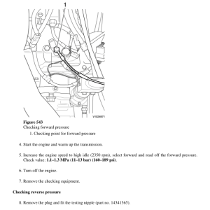 Volvo BL61 Backhoe Loader Repair Service Manual - Image 4